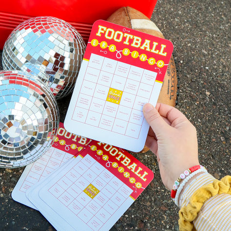 Score some fun at the game with our party must-haves! Chiefs Superbowl, Swift Party, Party Photo Booth Props, Taylor Swift Party, Red Jersey, High School Sports, Party Inspo, Sports Party, Watch Party