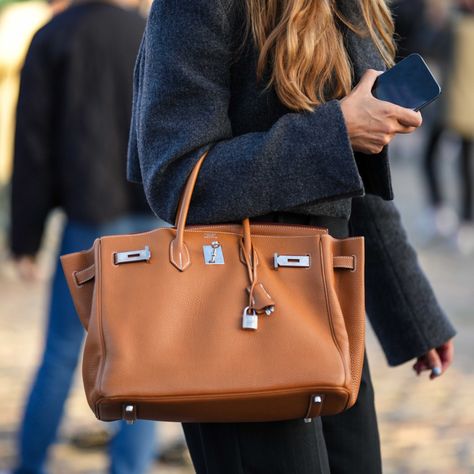 As the Hermès Birkin Bag Turns 40, a Look Back at How It Became the World’s Most Famous Handbag Hermes Birkin Outfit, Birkin Bag Hermes, Birkin 40, Hermes Birkin 40, Status Symbol, Hermes Birkin 35, Copenhagen Style, Copenhagen Fashion Week, Fashion Buyer