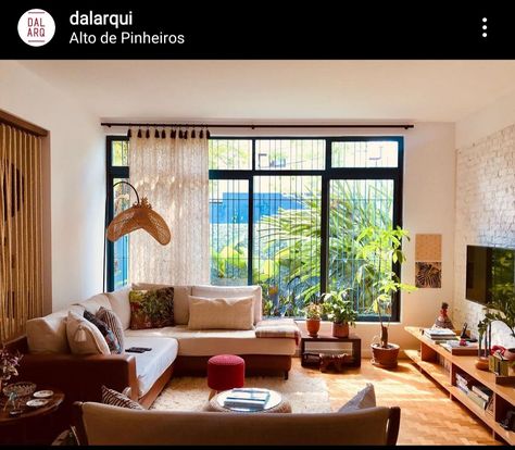 Big Windows Living Room Indian, Big Windows Living Room, Grill Window, Mood Board Living Room, Kerala Traditional House, Living Room Indian, Window Seat Design, Loft House Design, Living Room Center