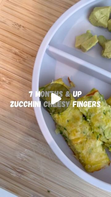 🌻✨Mummy & Kids Love ✨🌻 on Instagram: "Zucchini Cheesy Fingers food for baby 7+ months old ( 📸: @eatingwithzion ) #babyledweaningrecipes #babyledweaningideas #7monthsold #babyfoodideas #babyfood #babyrecipes #fyp #foryoupage #babymeals #babyfoodprep #babyledeating #weaningideas #babyhealthyfood #6months #6monthsold #7month #followers #highlights #homemadebabyfood #babyhealthyfood #fingerfood #babyplate #babyblogger #babyfoodrecipes #homemade #babyfoodidea #lunchtime #blw #blwideas #toddlermeals" 6 Month Finger Foods, Recipes For 7 Month Old Baby, 7month Old Baby Food, Food For 7 Month Old Baby, Blw Recipes 6 Months, 10 Month Old Baby Food, 7 Month Old Baby Food, Food For Baby, 7 Month Old Baby