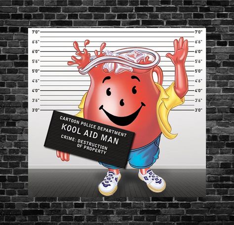 Cartoon Mugshots, Kool Aid Man, 1st October, Man Cartoon, Halloween Board, Coloring Designs, Adult Coloring Designs, Cute Texts For Him, Text For Him