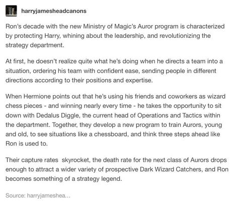 Yayyy I can totally see how awesome Ron would be as an auror! Harry... shoulda been the dada teacher Weasley Headcanons, Ron Ron, Chess Master, Ronald Weasley, Harry Potter Pin, Ministry Of Magic, Yer A Wizard Harry, Harry Potter Headcannons, Harry Potter Universe