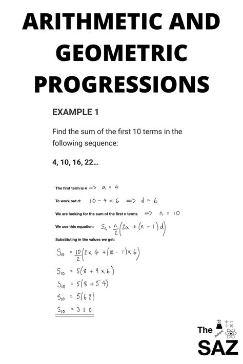 Plane Math, Math Problem Solving Strategies, Arithmetic Progression, Maths Notes, Sequence And Series, Problem Solving Strategies, Learning Mathematics, Math Problem Solving, Math Problem