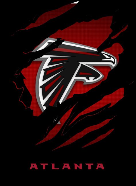 Falcons Wallpaper, Atlanta Falcons Art, Atlanta Falcons Wallpaper, Atlanta Falcons Logo, Atlanta Falcons Football, Falcons Football, Fantasy Concept, Vase Crafts, Graffiti Cartoons