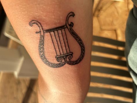 Lyre Tattoo, Tattoo Ideas, Tattoos