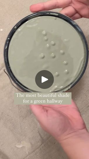 1.1K views · 56 reactions | Hallway reveal coming next. Cannot wait to show you all this beautiful color and how it looks in a narrow hallway. 

What’s your favorite paint color? 

#evergreenfog#sherwinwilliams #sherwinwilliamspaint #sagegreen#hallwayideas | Jaimie G | Budget & Renter Friendly DIY | thehalfkepthome · Original audio Green Hallway Ideas Entrance Halls, Green Entryway Walls, Renter Friendly Diy, Hallway Colour Schemes, Green Hallway Ideas, Entrance Halls, Hallway Colours, Green Hallway, Favorite Paint Colors