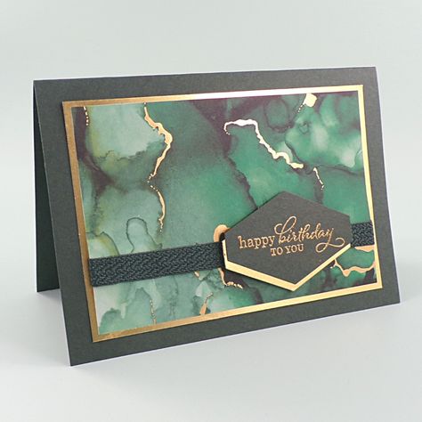 5 Ways to Create Masculine Cards (Including Father's Day Cards) - Thank You Card For Men, Thank You Card For Man, Guy Birthday Cards Handmade, Stampin Up Father's Day Cards, Diy Masculine Birthday Cards, Diy Cards For Men, Su Masculine Birthday Cards, Stampin Up Fathers Day Cards Ideas, Masculine Thank You Cards