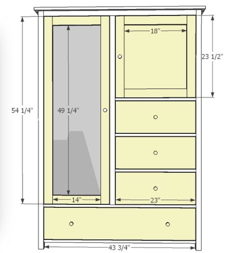 Wardrobe dimensions Dresser Plans, Mirrored Door, Diy Wardrobe, Woodworking Workbench, Wardrobe Planning, Woodworking Furniture, Ikea Furniture, Retail Furniture, Diy Plans