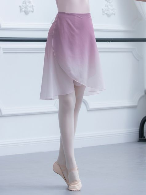 Gradient Ballet Skirt New Lace Up Gradient Ballet Dress With Short Skirt Chiffon Dance Skirts Women Adults Soft Dancing Costumes - Ballet - AliExpress Ballerina Clothes, Balletcore Outfits, Ballet Stuff, Ballet Dancewear, Ballet Outfit, Ballet Wear, Dance Skirts, Dancing Costumes, Skirt Chiffon