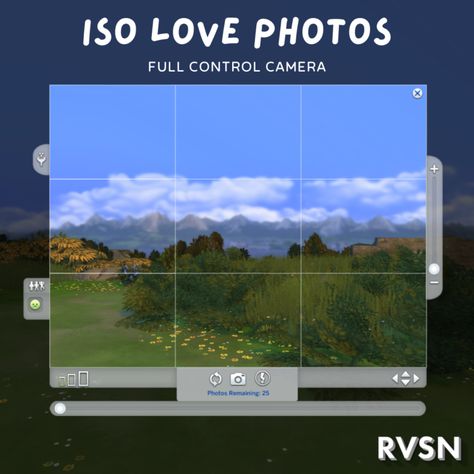 Ravasheen Ios Love Photos Camera Sims 4, Sims 4 Pose Camera, Sims 4 Functional Camera, Full Control Camera Sims 4, Sims 4 Camera Poses, Sims 4 Photography, Photoshoot Camera, Cc Camera, Cc Packs