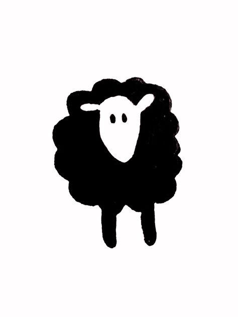 Black Sheep A Sheep, Black Sheep, Sheep, For Free, Black And White, White, Black