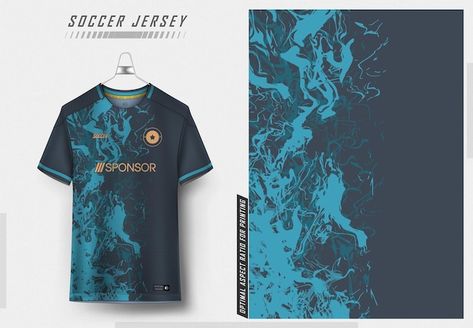 Soccer jersey design for sublimation | Premium Vector #Freepik #vector #jersey-template #sport-shirt #basketball-uniform #football-jersey T-shirt Sublimation Design, Football Jersey Design Template, Sublimation Jersey Design Football, Sport Shirts Design, Best Football Jersey Designs, Cool Soccer Jerseys, Modern Jersey Design, Sport Shirt Design Football, Sport Tshirt Designs Ideas