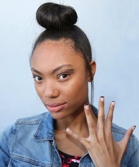 Nail Designs That Look Good Grown Out, Grow Out Nail Designs, Nails Designs That Grow Out Well, Easy Grow Out Nail Designs, Nails That Grow Out Well, Grown Out Acrylic Nails, Grown Out Nails, How To Grow Nails, Nail Growth