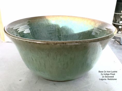 Iron Celadon Glaze Combinations, Celadon Glaze Combinations, Iron Lustre Glaze, Pottery Glaze Combinations, Celadon Glaze, Glaze Combinations, Ceramic Glaze Recipes, Glaze Combos, Pottery Glaze