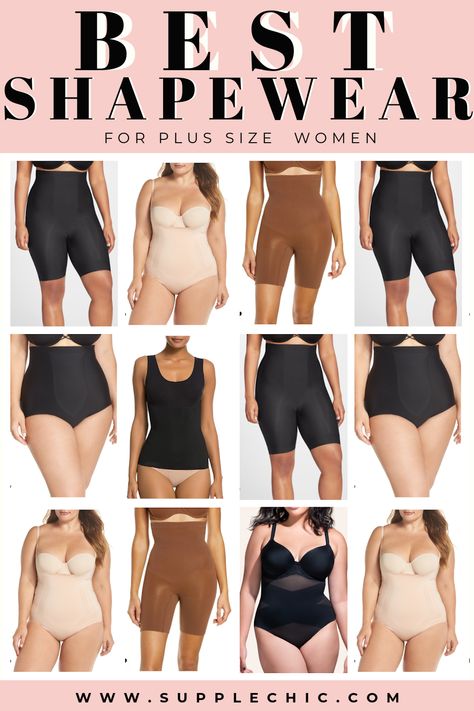 Outfits For Mommy Tummy, Women's Shapewear Plus Size, Plus Size Body Shapers For Dresses, Plus Size Shapewear Full Figured, Body Shapers Before And After, Girdles Shapewear Plus Size, Plus Size Shapewear Before And After, Bodycon Dress For Plus Size Women, Best Shapewear For Tummy Plus Size