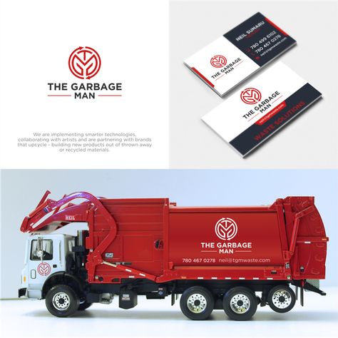 Waste Management Logo, Waste Management Company, Management Logo, Garbage Collection, Eco Brand, Business Cards Layout, Removal Company, Diy Business Cards, Waste Management