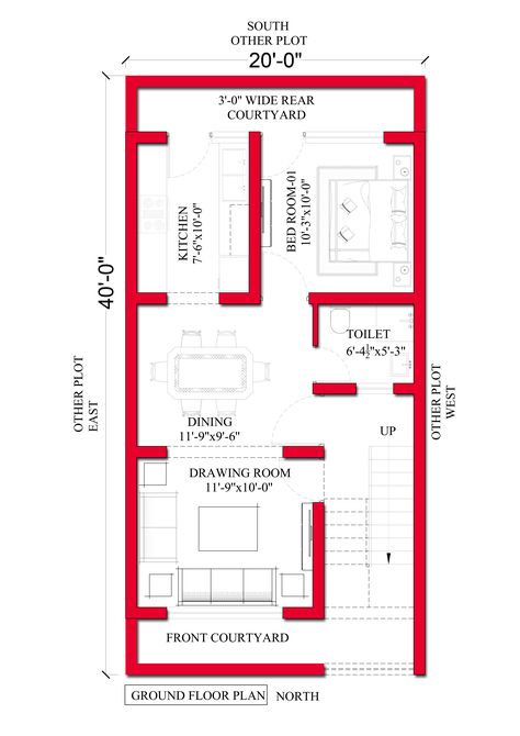 20'-0''x40'-0'' NORTH FACING-1bhk House plan Plot Area-20'-0''x40'-0''-800sqft. sqft./88GAZ/3MARLA housedesign.com plan#designhouseonline#architecture#architect#houseplanideas#makaankanaksha#vastuhousedesign#vastuplan#modernhome#designideas#houseplan#houselife#800sqft.#1bhk#88sqyd#houseplan#3Marla# floorplan#houseplan#Buildinghouseplan#houseplan#freehouseplan #follow#like#comment Comment Your house size in comment section & Get your free house plan.Hurry up limited offer. houseplanideas 20×40 House Plan, 1bhk House Plan, Studio Floor Plans, External Staircase, Studio Floor, Indian House, Indian House Plans, Front Courtyard, House Map