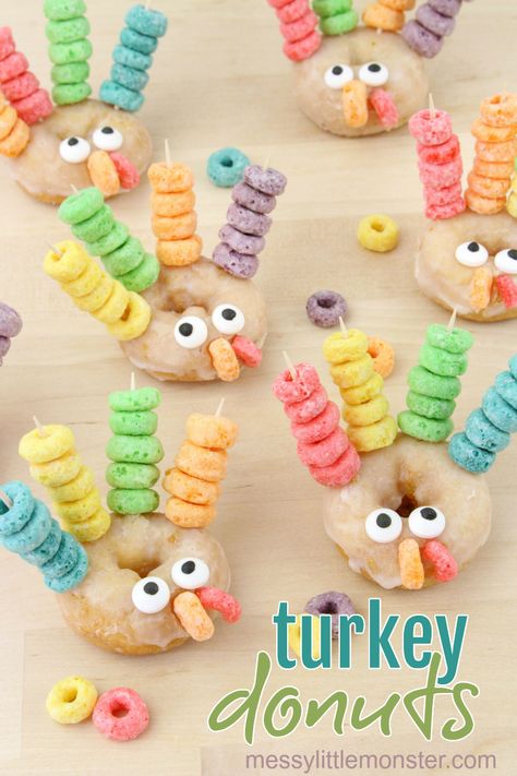 Easy Thanksgiving Treats, Thanksgiving Treats For Kids, Turkey Activity, Thanksgiving Snacks, Treats For Kids, Thanksgiving Preschool, Thanksgiving Treats, Thanksgiving Crafts For Kids, Thanksgiving Kids