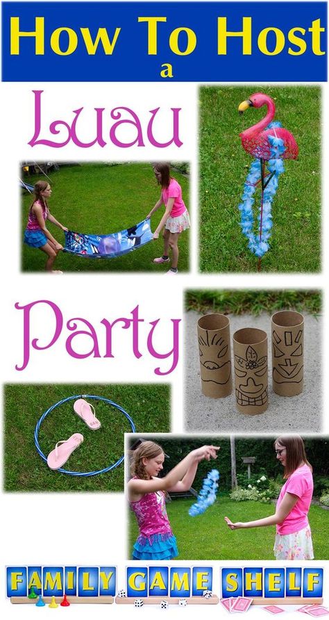 Luau Game Ideas, Luau Theme Party Games, Luau Birthday Party Games, Indoor Luau Party Games, Hawian Luau Party Ideas, Luau Party Game Ideas, Hawaiian Theme Party Games, Luau Work Party Ideas, Hawaiian Luau Party Games