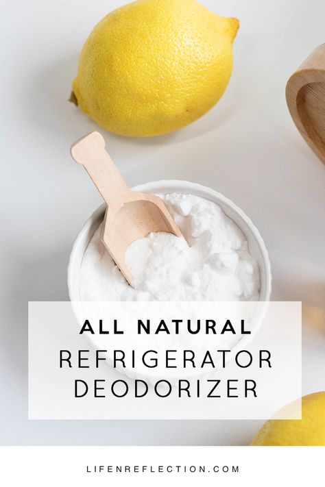 How to deodorize your fridge with lemon Cleaning Lists, Fridge Deodorizer, Detox Your Home, Diy Cleaning Products Recipes, Neat Tricks, Baking Soda Uses, Eco Friendly Kitchen, Homemade Cleaning Products, Caramel Recipes