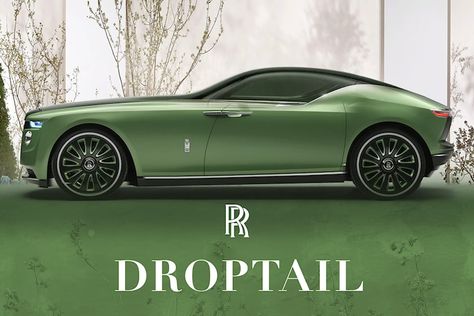 Scoop: Rolls-Royce's Next Bespoke Creation Will Be Called Droptail | CarBuzz Rolls Royce Concept, Bespoke Cars, Luxury Cars Rolls Royce, Aesthetic Cool, Aesthetic Car, Pimped Out Cars, Automotive Artwork, Lux Cars, Car Organizer