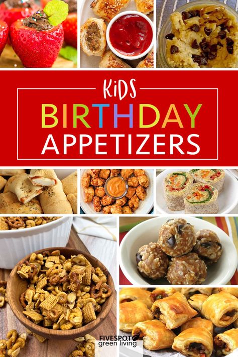 Appetizer For Kids Party, Easy Kid Friendly Appetizers For A Party, Appetizers Kids Will Love, Easy Food For 1st Birthday Party, Kid Appetizers For Party, Kids Party Appetizers, Kid Party Snacks, Easy Kid Appetizers, Finger Foods For Kids Birthday Party