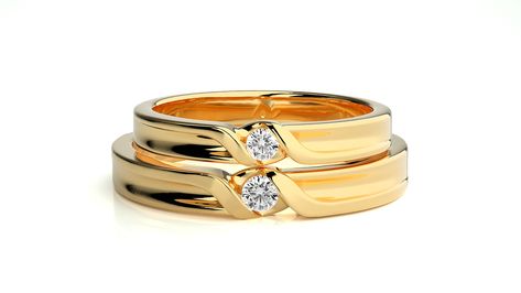 Couple 💑 Wedding Band 💍 336 Female Wedding Rings, Male Wedding Rings, Rings For Female, Male Engagement Ring, Band Wedding Rings, Beer Top, Male Wedding, Couples Wedding Bands, Trophies And Medals