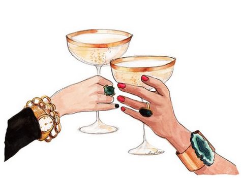 cheers! Inslee Haynes, Happy New Year 2014, Calendar Girls, Alpha Chi, Tiny Prints, Fashion Illustration Sketches, Fashion Illustrator, Illustration Sketches, College Girls