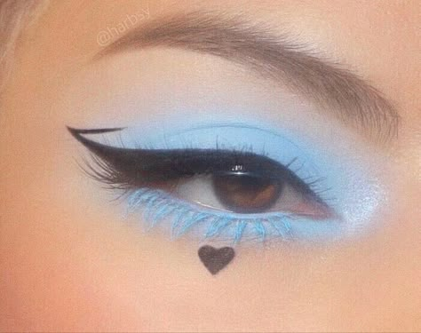 Corner Eyeliner, Teknik Makeup, Drag Make-up, Indie Makeup, Cute Eye Makeup, Alt Makeup, Swag Makeup, Alternative Makeup, Smink Inspiration