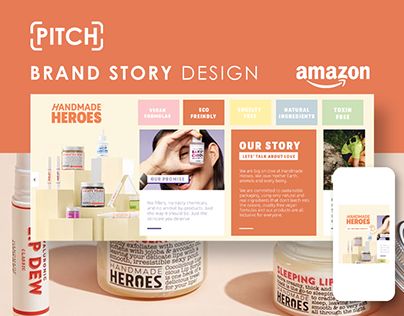 Check out new work on my @Behance profile: "Amazon Brand Story Design for Handmade Heroes" http://be.net/gallery/165517985/Amazon-Brand-Story-Design-for-Handmade-Heroes Brand Story Template, Amazon Brand Store Design, A+ Content Amazon Design, A+ Content Amazon, Amazon A+ Content, Amazon A+ Content Design, Brand Story Design, Magazine Layout Inspiration, Packaging Design Trends