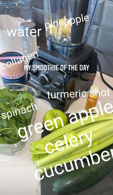 Kylie Jenner's Green Smoothie #smoothie #healthy #kyliejenner Kylie Jenner Food Recipes, Kylie Jenner Food, Kendall Jenner Smoothie, Kylie Jenner Smoothie, Kylie Jenner Diet, Green Smoothie Recipes Healthy Glowing Skin, Jjsmith 10 Day Cleanse Green Smoothies, Green Smoothie Post Workout, Green Smoothie Diet