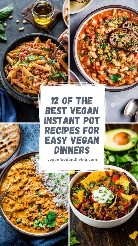 Vegetarian Gluten Free Instant Pot Recipes, Vegan Ninja Foodi Recipes, Veggie Instant Pot Recipes, Autumn Recipes Vegan, Vegan Instant Pot Recipes Dinners, Vegan Insta Pot Meals, Instant Pot Vegetarian, Instapot Vegan Recipes, Plant Based Instant Pot Recipes