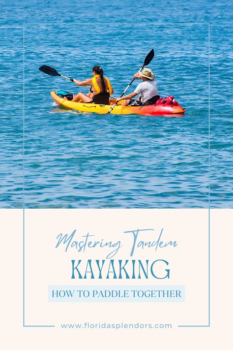 Experience the thrill of tandem kayaking with our comprehensive guide! 🚣‍♂️ Discover the essentials of teamwork, technique, and safety for navigating waters with a partner. From mastering roles to choosing the right kayak, embark on an exciting adventure and create shared memories on the water! 💦 #TandemKayaking #Adventure #Teamwork 🌊👫 Tandem Kayak, Tandem Kayaking, Kayak Adventures, Water Adventure, Explore Nature, Tandem, Adventure Awaits, Stunning View, Outdoor Adventure