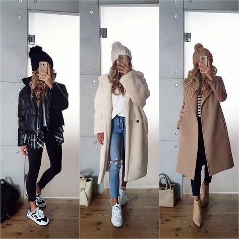 American Style on Instagram: “Which outfit would you add to your shopping list??? Credit @tojajoanna #americanstyle #ootd #dress #dresses #outfit #style #fashion…” Australian Winter Fashion, Boho Winter Outfits, Shopping Link, Winter Capsule Wardrobe, Your Shopping List, Yes Or No, Winter Outfits For Work, Closet Fashion, Casual Winter Outfits