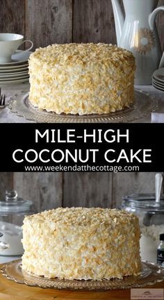 Cake For Two Recipe, Best Coconut Cake Recipe, Dessert Mini, Small Batch Baking, Dinner Party Desserts, Coconut Cake Recipe, Torte Cupcake, Coconut Custard, Dessert For Two