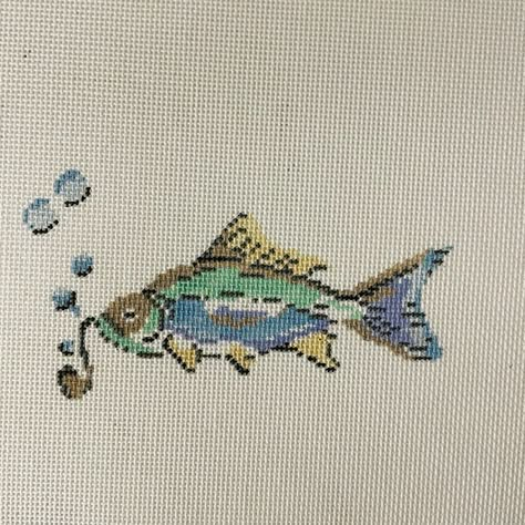 My New Cross Stitch Patterns For Inspiration (20 Pics) in 2024 | Cross stitch art, Cross stitch designs, Simple cross stitch . #Cross_Stitch_Inspiration #Fish_Needlepoint #Fish_Pixel_Art #Cross_Stitch_Fish Cross Stitch Inspiration, Fish Needlepoint, Fish Pixel Art, Fish Cross Stitch, Cool Cross Stitch, Fish Embroidery, Creating Patterns, Love Cross Stitch, Needlepoint Designs