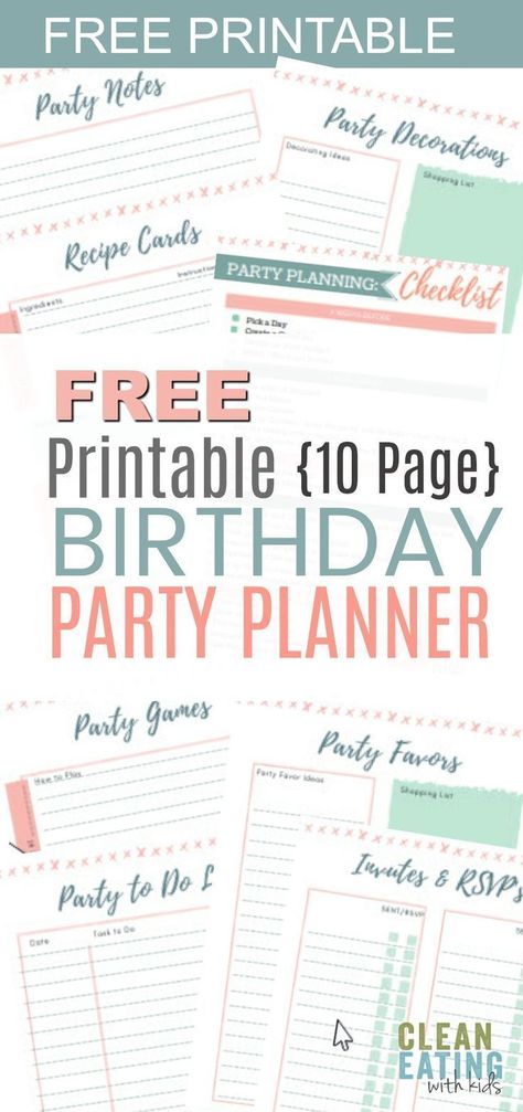 FREE {10 Page} printable party planning binder Birthday Party Planning Template, Birthday Party Planning Checklist Free Printable, Birthday Party Budget Worksheet, Birthday Planning Template, Birthday Budget Planner, Party Planning Template Free Printable, Birthday Planner Printable, Birthday Party Checklist Free Printable, Birthday Party Planning Checklist Kids