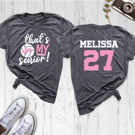 Volleyball Mom Shirt, Personalize Volleyball Girl Tee, Thats My Senior Tee, Volleyball Team Tee, Volleyball Fan Tee, Volleyball Player Tee Show your support with our stylish Volleyball Mom Shirt, perfect for cheering on your favorite player! This Personalized Name Volleyball Girl Tee is great for proud parents, and our "That's My Senior Tee" adds a special touch for senior athletes. Whether you're sporting a Volleyball Team Tee or Volleyball Fan Tee, this collection is designed for every game day. The Senior Night Shirt and Class of 2024 Shirt make memorable gifts, while the Custom Volleyball Graduation Gift Tee celebrates a player's journey. For every Volleyball Day, our Volleyball Dad Shirt and Player Gift Shirt are the ideal picks! You can find other sizes of this shirt in the links bel Volleyball Mom Shirts, Volleyball Mom, Volleyball Team, Volleyball Players, Girls Tees, Night Shirt, Dad To Be Shirts, Volleyball, Mom Shirts