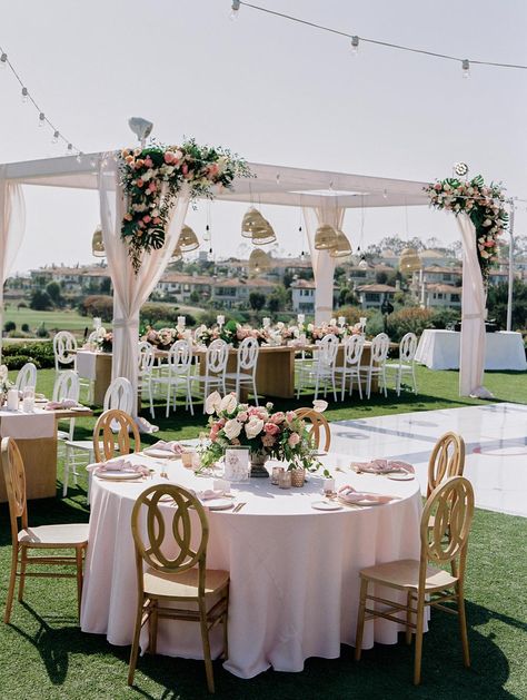 Beach Resort Wedding, Monarch Beach Resort, Destination Wedding Reception, Tropical Wedding Inspiration, California Coastline, Waldorf Astoria, Dana Point, Outdoor Reception, Resort Wedding