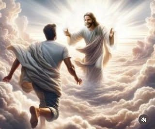 Welcome to Heaven! Jesus Christ Artwork, Pictures Of Christ, Pictures Of Jesus Christ, Jesus Christ Images, Jesus Images, Jesus Art, Jesus Is Lord, Jesus Pictures, In The Clouds