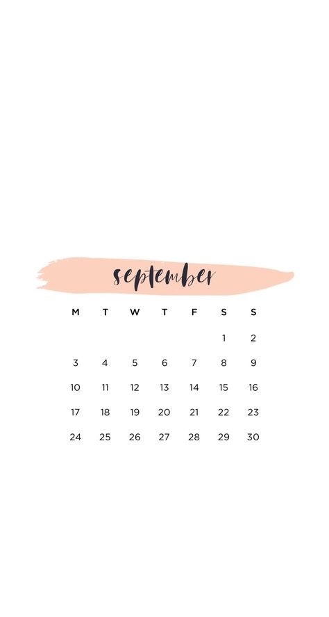 September Calendar 2023 Aesthetic, September Aesthetic Calendar, September Calendar 2023, Monthly Backgrounds, Save The Date Illustrations, Phone Cover Stickers, 2018 Wallpaper, Calendar September, September Wallpaper