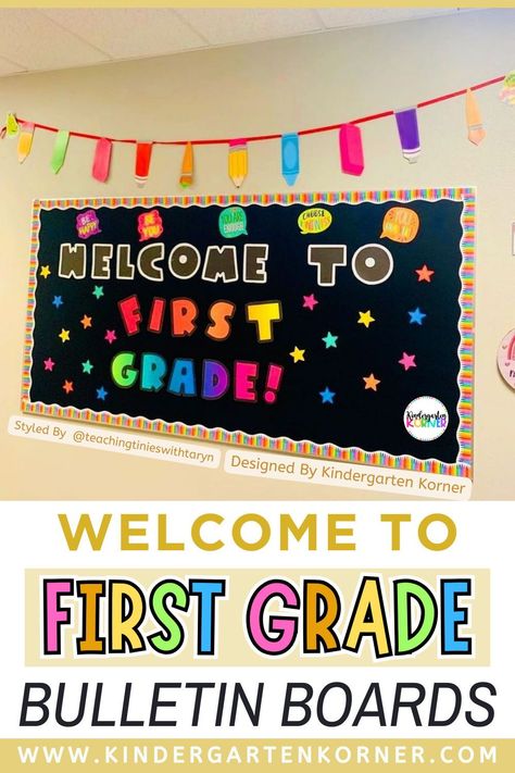 Looking for cute back to school bulletin board ideas for first grade? Check out these colorful welcome bulletin boards that will brighten up your first grade classroom!
Learn more if you're searching for : first grade classroom bulletin boards, welcome back bulletin boards for elementary... 1st Grade Board Ideas, Bulletin Board Ideas For 1st Grade, Welcome To Pre K Bulletin Board Ideas, Welcome To First Grade Bulletin Board, Welcome Back Bulletin Board Ideas, First Grade Bulletin Boards, First Grade Bulletin Board Ideas, Welcome Bulletin Board Ideas For School, Welcome Back Bulletin Boards