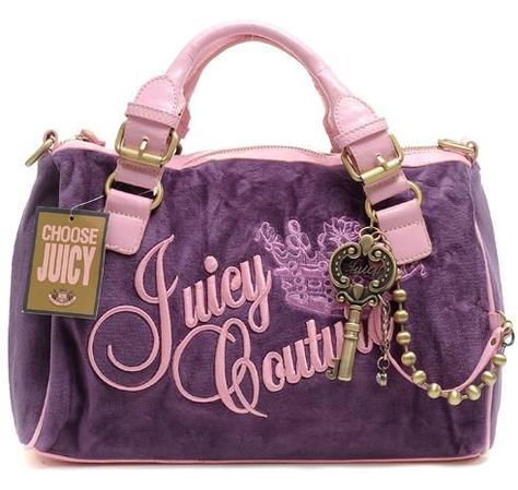 Purple Queen, Y2k Bags, Mcbling Fashion, Juicy Couture Purse, Juicy Couture Handbags, Hot Bags, Purple Bag, Pink Handbags, Juicy Couture Bags