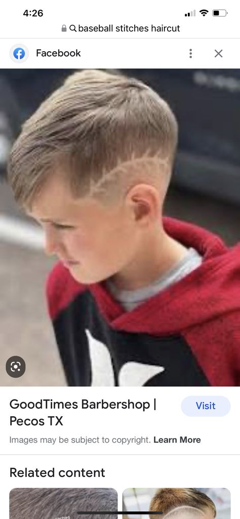 Baseball Stitch Haircut, Baseball Hair Cuts Boys, Boys Haircut Lines On Side, Kids Baseball Haircut, Baseball Design Haircut, Baseball Laces Haircut, Boy Hair Designs Kids, Summer Boy Haircut, Baseball Boys Haircut