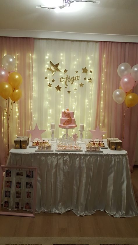 Star Birthday Party, Birthday Room Decorations, Princess Theme Birthday Party, Twinkle Twinkle Baby Shower, Girl Birthday Decorations, Birthday Party Theme Decorations, Girl Birthday Themes