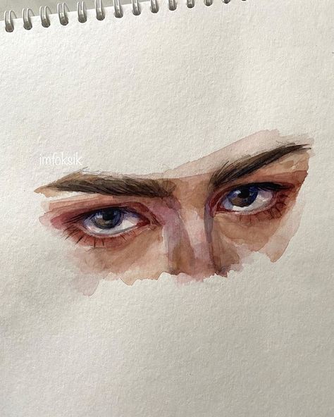 Vampire Drawings, Watercolor Art Face, Learn Watercolor Painting, Gcse Art Sketchbook, Small Canvas Paintings, Beauty Art Drawings, Art Tools Drawing, Eye Painting, Art Painting Gallery