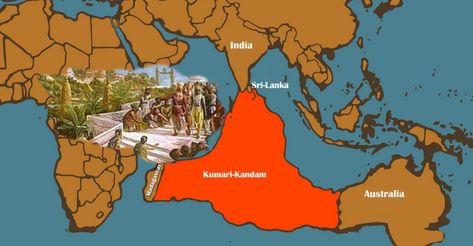 Tamil Literature, Kumari Kandam, Fantasy World Map, Cradle Of Civilization, India Facts, Greatest Mysteries, Oceans Of The World, Ancient India, Alternate History