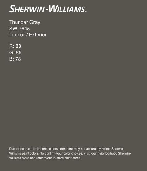 Thunder Grey Sherwin Williams Exterior, Thunder Grey Sherwin Williams, Sherwin Williams Thunder Gray, Thunderous Sherwin Williams Exterior, Sw Thunder Gray Exterior, Sw Thunderous Paint Exterior, Sw Thunderous Exterior, Sw Thunder Gray, Storm Warning Sherwin Williams