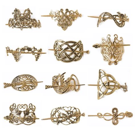 Women Celtic Hair Slide Hairpins Viking Celtic Hair Clips Celtic Knot Hair Stick Metal Hair Barrette Hair Pin Retro Hair Accesso - AliExpress 200000532 Celtic Knot Hair, Celtic Hair, Knot Hair, Retro Hair, Metal Hair, Hair Slide, Hair Stick, Retro Hairstyles, Metallic Hair