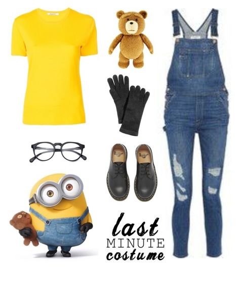 "MINION COSTUME...Clock's Ticking: Last-Minute Halloween Costumes" by beleev ❤ liked on Polyvore featuring Neil Barrett, Dr. Martens, Echo, polyvorecontest and lastminutecostume Minion Outfit Women, Minion Costumes Women's, Minion Outfit, Minion Costume, Minion Costumes, Last Minute Costumes, Last Minute Halloween Costumes, Neil Barrett, Halloween Costumes Women